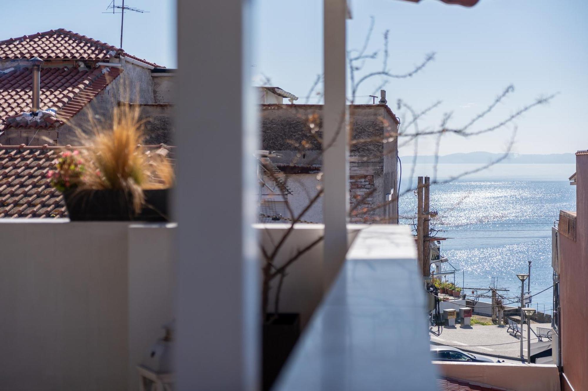 The Sunset Balcony Apartment Neos Marmaras Luaran gambar
